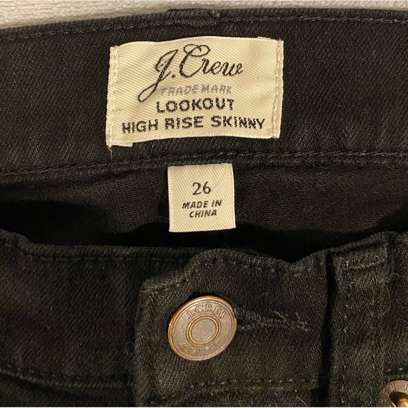 J. Crew Lookout High-Rise Skinny - Distressed - Picture 3 of 3